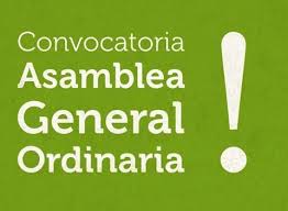 CONVOCATÒRIA A L’ASSEMBLEA GENERAL ORDINÀRIA / CONVOCATORIA A LA ASAMBLEA GENERAL ORDINARIA