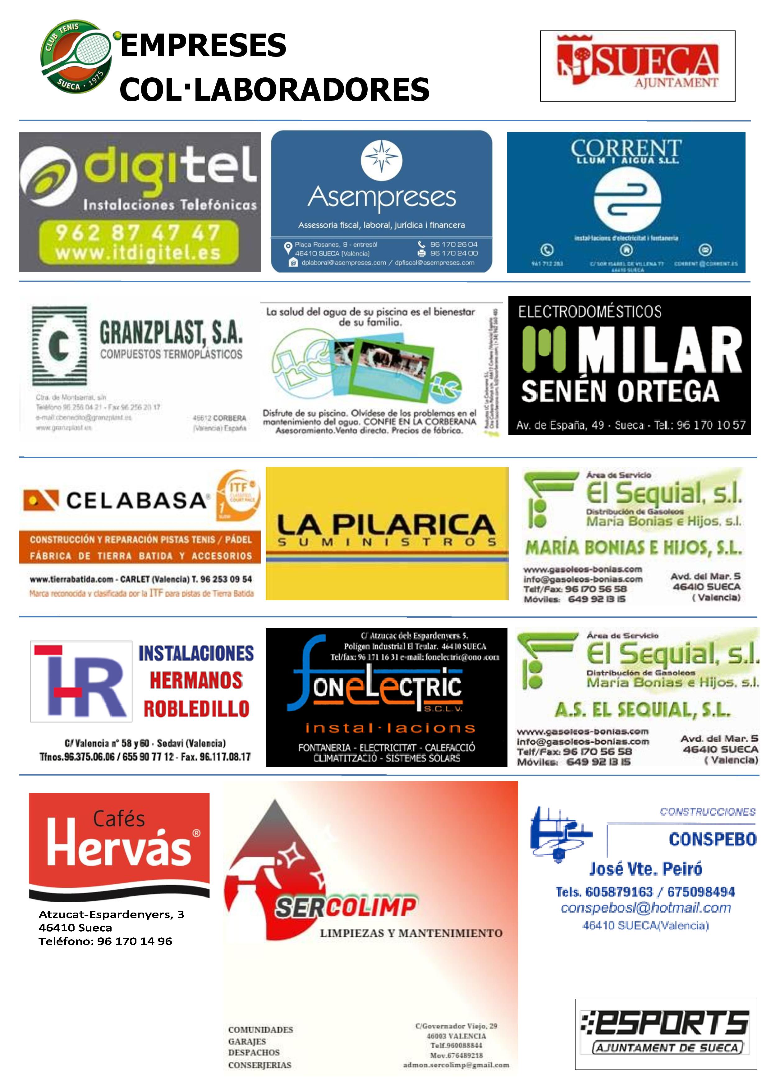 EMPRESES COL·LABORADORES